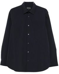 Emporio Armani - Button-Up Long-Sleeve Shirt - Lyst