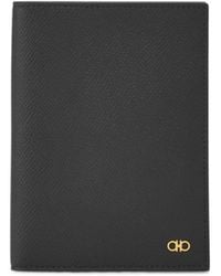 Ferragamo - Ferragamo Gancini Plaque Bi-Fold Wallet - Lyst