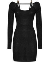 Gcds - Cold-Shoulder Knitted Dress - Lyst