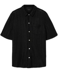 AllSaints - Shirt Sylvan M026Sd - Lyst