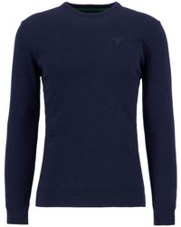 Barbour - Essential Crew Neck Sweatshirt - Lyst