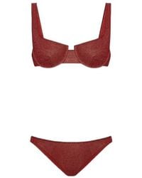 Oséree - Oséree Lurex Underwired Bikini Set - Lyst