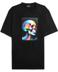 Paul Smith - Ps Paul Smith Skull Print T-Shirt - Lyst