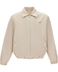 Drole de Monsieur - Drôle De Monsieur Slogan Zip Jacket - Lyst