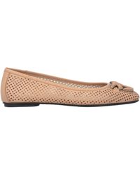 Pinko - Love Birds Square Toe Ballerinas - Lyst
