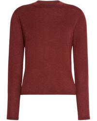 Max Mara - Cashmere Yarn Crew-Neck Sweater - Lyst