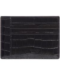 Tom Ford - Crocodile-Effect Leather Wallet - Lyst