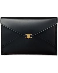 Celine - Flap Clutch - Lyst