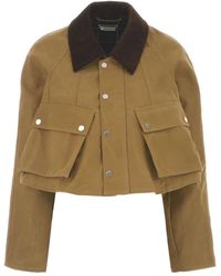 JW Anderson - Jw Anderson Cropped Barn Jacket - Lyst