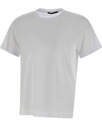 Kangra Cashmere - Kangra Crew Neck T-Shirt - Lyst
