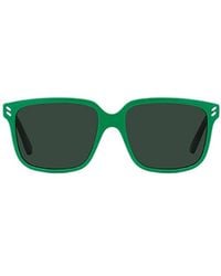 Stella McCartney - Eyewear Square Frame Sunglasses - Lyst