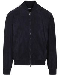 Brunello Cucinelli - Long-Sleeved Zip-Up Jacket - Lyst