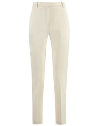 Pinko - Straight Leg Tailored Trousers - Lyst