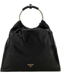 Prada - Nappa Leather Bag - Lyst