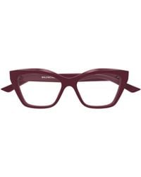 Balenciaga - Eyewear Cat-Eye Frame Glasses - Lyst
