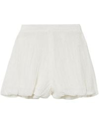 Lisa Marie Fernandez - Linen-Blend Gauze Shorts - Lyst