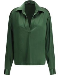 Tom Ford - V-Neck Long Sleeved Top - Lyst
