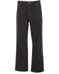 Represent - Bleached-Effect Straight-Leg Slim-Cut Jeans - Lyst