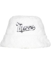 Marni - Shearling Bucket Hat - Lyst