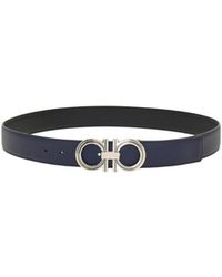 Ferragamo - Reversible And Adjustable Gancini Belt - Lyst
