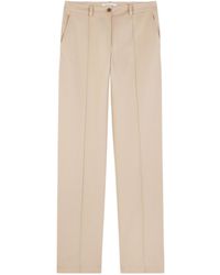 Maison Kitsuné - Maison Kitsuné Straight-Leg Tailored Trousers - Lyst