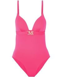 Max Mara - Sleeveless One-Piece Swimsuit - Lyst