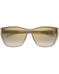 Saint Laurent - Eyewear Sl 758 F Rectangular Sunglasses - Lyst