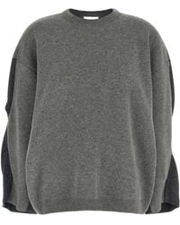 Nude - Two-Tone Dropped-Shoulder Sweater - Lyst