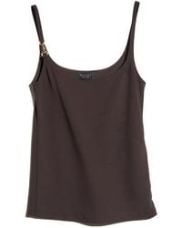 Gucci - Viscose Crêpe Jersey Top With Horsebit, Size L, Ready-To-Wear - Lyst