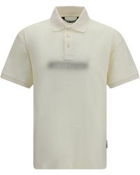 Palm Angels - Logo Spray Polo Shirt - Lyst