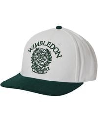 Polo Ralph Lauren - Wimbledon Embroidered-Crest Twill Baseball Cap - Lyst