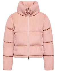 Moncler - Lumineux Corduroy Short Down Jacket - Lyst