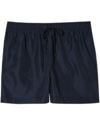 Gucci - Printed Poplin Swim Shorts - Lyst