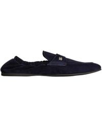 Dolce & Gabbana - Logo Strap Loafers - Lyst