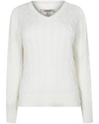 Barbour - Hampton V-Neck Knit - Lyst
