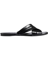 KHAITE - Liria Flat Sandals - Lyst