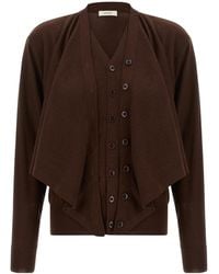 Lemaire - Layered Trompe L'Oeil Cardigan - Lyst