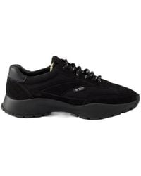 Prada - Mesh Fabric And Suede Sneakers - Lyst