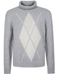 Eleventy - Long-Sleeved Roll-Neck Jumper - Lyst