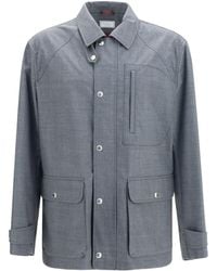 Brunello Cucinelli - Virgin Wool Field Jacket - Lyst