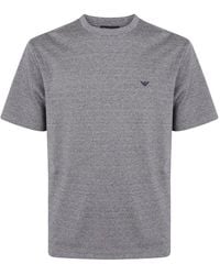 Emporio Armani - Classic Round Neck T-Shirt - Lyst