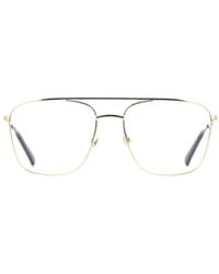 Gucci - Eyewear Aviator Frame Glasses - Lyst