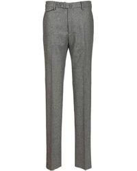 Tagliatore - Pleated Flannel Pants - Lyst