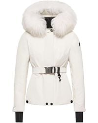Moncler - Laplance Gore-Tex Shearling-Trimmed Hooded Insulated Ski Jacket - Lyst