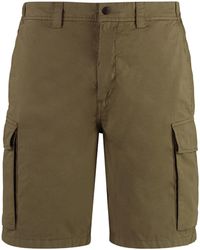 Woolrich - Button Detailed Cargo Shorts - Lyst