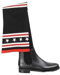 Givenchy - Logo Socks And Boots - Lyst