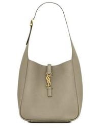 Saint Laurent - Le 5 À 7 Logo Plaque Shoulder Bag - Lyst