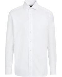 ZEGNA - Long-Sleeved Tailored Shirt - Lyst