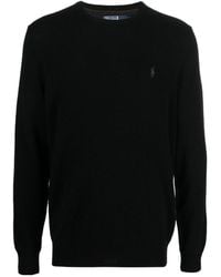 Polo Ralph Lauren - Polo Pony Embroidered Knitted Jumper - Lyst