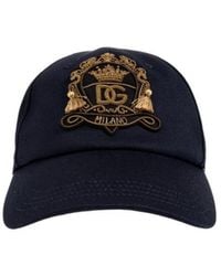 Dolce & Gabbana - ロゴ パッチ ベースボール キャップ - Lyst